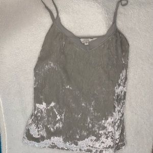 Guess Velvet Tank Blouse